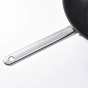 IKEA 365+, Сковорода-вок, нержавеющая сталь с антипригарным покрытием, 32 см
