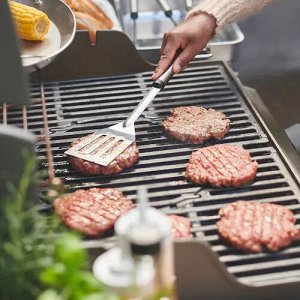 GRILLTIDER, Набор инструментов для барбекю, 2 предмета, нержавеющая сталь