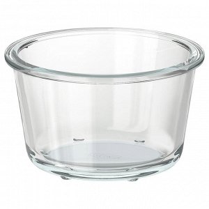 IKEA 365+, Контейнер для пищевых продуктов, круглый/стеклянный, 600 мл