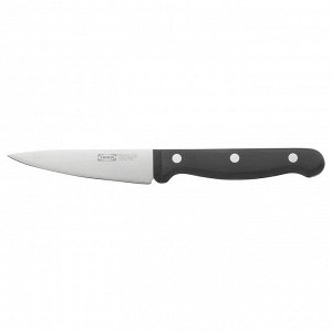VARDAGEN, нож для очистки овощей, темно-серый, 9 см