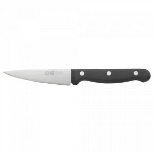 VARDAGEN, нож для очистки овощей, темно-серый, 9 см