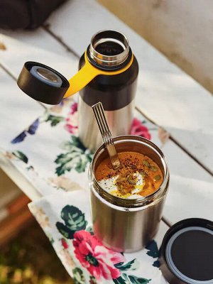 EFTERFRÅGAD, Термос для пищевых продуктов, нержавеющая сталь, 0,5 л