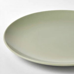 "Уценка"  FÄRGKLAR,Набор тарелок , зеленый матовый, 26 см