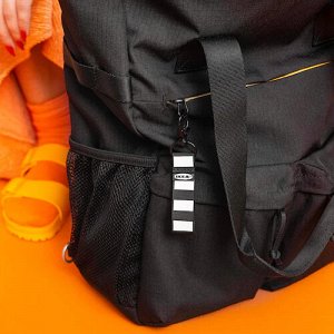VÄRLDENS, рюкзак, черный, 31x15x49 см/26 л