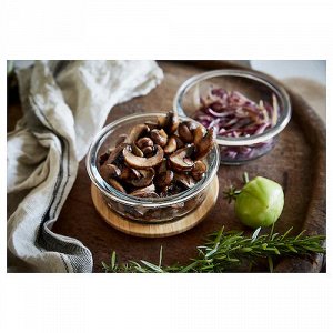 IKEA 365+, Контейнер для пищевых продуктов, круглый/стеклянный, 400 мл