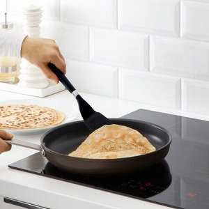IKEA 365+ HJÄLTE, Лопатка, нержавеющая сталь/черный, 33 см