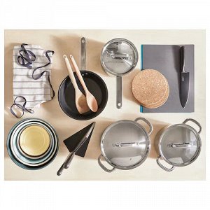 IKEA 365+, Набор посуды из 6 предметов, нержавеющая сталь
