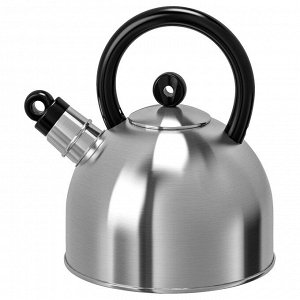 "Уценка"  VATTENTT, чайник, нержавеющая сталь/черный, 2 л