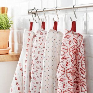INAMARIA , кухонное полотенце, с рисунком красное/розовое, 45x60 см