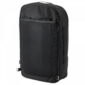 VÄRLDENS, дорожный рюкзак, черный, 33x17x55 см/36 л