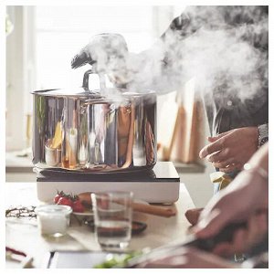IKEA 365+, Кастрюля с крышкой, нержавеющая сталь, 10,0 л