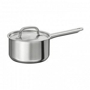 IKEA 365+, Кастрюля с крышкой, нержавеющая сталь, 2,0 л