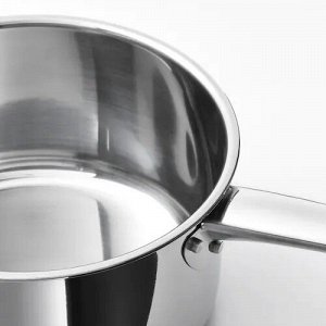 IKEA 365+, Кастрюля с крышкой, нержавеющая сталь, 2,0 л