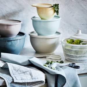 GARNITYREN, Миска с крышкой, набор из 5 штук, разноцветная