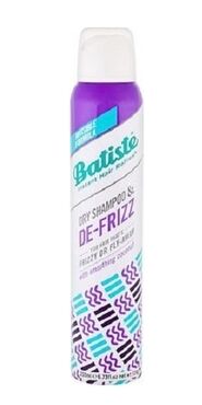 Batiste de-frizz сухой шампунь для непослушных и вьющихся волос 200мл (д)
