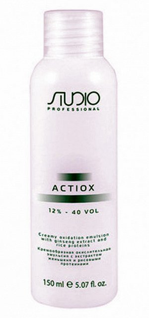 Kapous actiox окислительная эмульсия с экстрактом женьшеня и рисовыми протеинами 12% 150мл