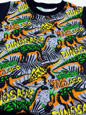 Свитшот Dinosaur - 2 / Оранж