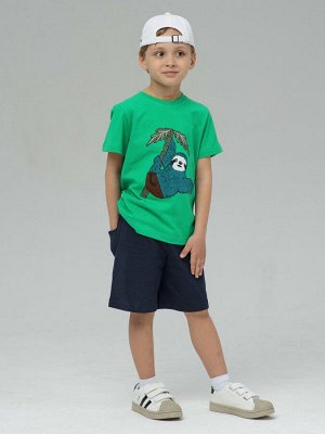 Комплект футболка + шорты Ленивец / Зеленый