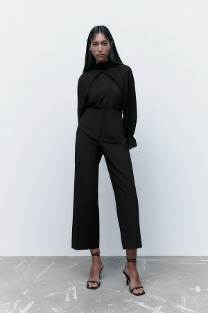 Straight fit culotte-style брюки