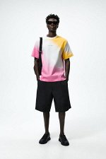 ФУТБОЛКА С УЗОРОМ TIE DYE