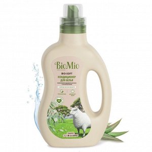 БиоМио (BioMio) Bio-Soft Экологичный кондиционер для белья Эвкалипт, 1 л