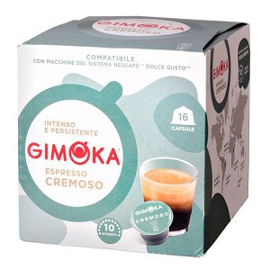 Кофе капсулы DG GIMOKA Espresso Cremoso 1уп.х 16 капсул