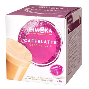 Кофе капсулы DG GIMOKA Caffelatte 1уп.х 16 капсул