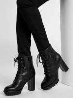 Emmalee Combat Booties