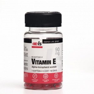 Витамин Е  плюс, 350 мг, 60 шт