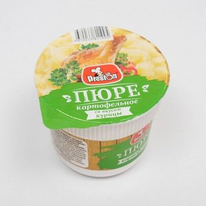 Пюре картофельное со вкусом курицы Preston, стакан, 40 г