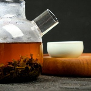 Черный прессованный чай (Пуэр) King Tea, золотая таблетка (точа), 5 шт*5 г (2,5 см)