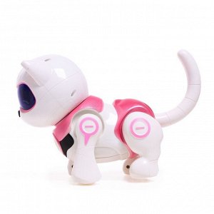 Робот-кошка, интерактивная «Новогодняя Джесси», русское озвучивание, цвет розовый