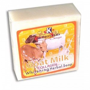 K.Brothers Мыло с Коллагеном и с козьим молоком goat milk collagen soap