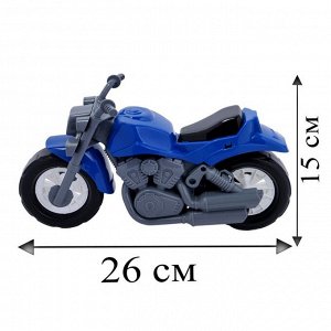 Мотоцикл «Круизер», цвет синий