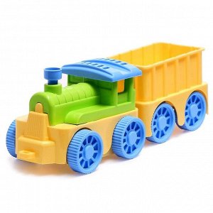 Игровой набор паровозик инерционный с вагончиком «Вжух», МИКС