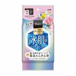 Дезодорант для всего тела в форме салфеток &quot;Ban Premium Refresh Shower Sheets&quot; (с пудрой и охлаждающим эффектом / аромат «Искрящийся цветочный») 30 шт.