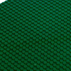 Пластина-перекрытие для конструктора, 25,5 ? 25,5 см, цвет зелёный