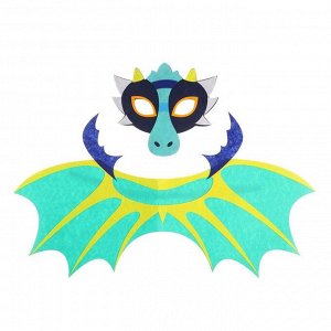 Карнавальный набор «Динозавр Фобос» маска, крылья