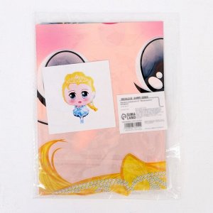 Шар фольгированный 25" «Милая куколка», блондинка
