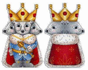 Набор для вышивания крестиком на пластиковой канве Р-874 «Мышиный король» от торговой марки «Жар-Птица».
