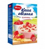 Увелка Каша б/п овсяная &quot;Клубника&quot; 200г 1/5/6, шт