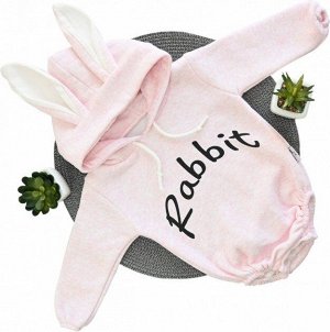 Боди утепленный Rabbit, Цвет: Персик