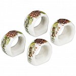 НАБОР КОЛЕЦ ДЛЯ САЛФЕТОК LEFARD &quot;CELEBRATION&quot; 4ШТ. 5*3*4,5 СМ