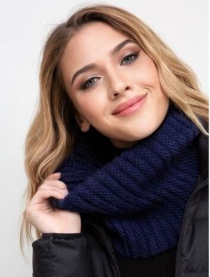 Снуд женский вязаный