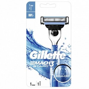 GILLETTE Mach 3 Start безопасная бритва с 1 сменной кассетой