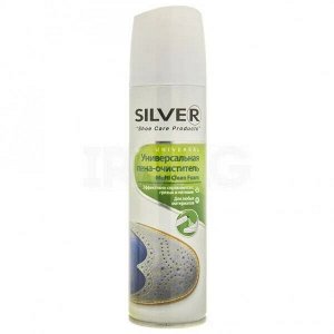 SILVER Пена-очиститель универсальная для всех типов кожи и текстиля 150мл  SK2007-00