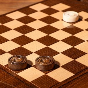 Нарды ручной работы "Орел суровый", 60х30 см, с шахматным полем, Армения