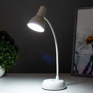 Настольная лампа Стади LED от батареек 3АА белый 8,5х8,5х30,5 см