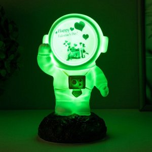 Ночник Космонавт LED USB МИКС 7,5х7,5х17,5 см