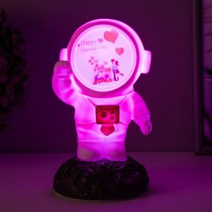 Ночник Космонавт LED USB МИКС 7,5х7,5х17,5 см RISALUX